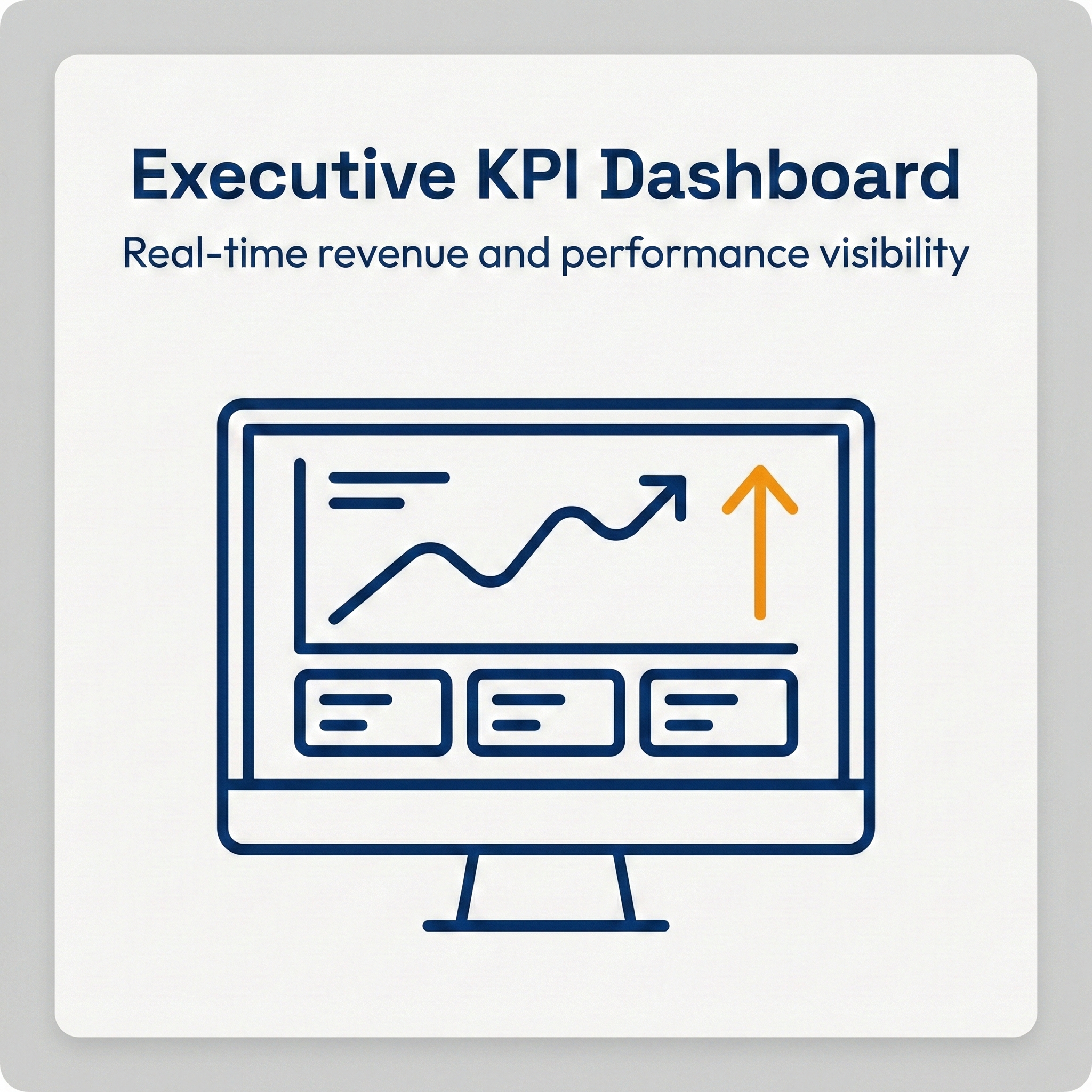 Executive KPI Dashboard Interface
